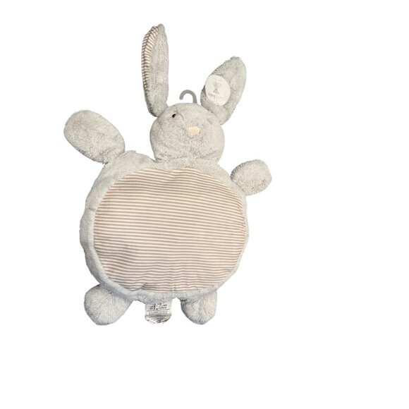 Kellybaby Bunny Belly Baby Mat Beige Striped Soft Cozy Nursery developmental toy - Picture 1 of 12
